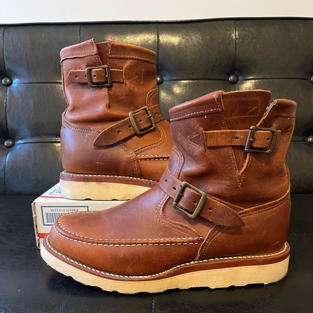 Chippewa 7” Highlander Engineer Boots Sz‎ 9E
